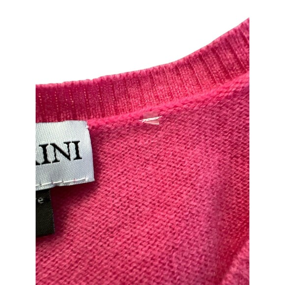 Garbarini Pink Ombre 100% Cashmere Sweater Size S - Picture 9 of 9